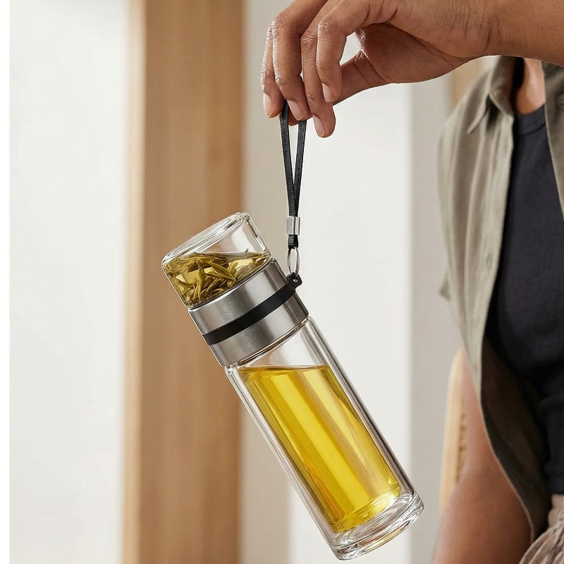 RUIBOLU Bouteille Infuseur – Votre Thé Partout, Rapidement
